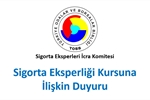 Eksperlik Sınav Duyurusu