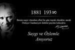 Sayg ve zlemle Anyoruz..